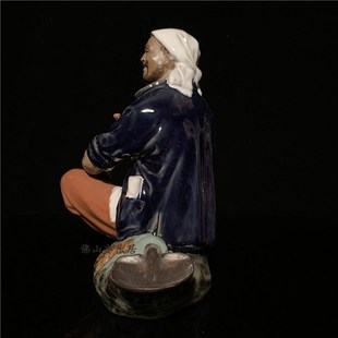 石湾公仔陶瓷丰收在望摆件创意工艺品客厅精品人物田园摆件送礼品