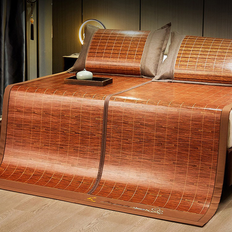 家用舒适冬夏季竹凉席1.8m床折叠双面席子1.5米凉席竹席藤席两用,床上用品,凉席/草席/麻席,淘宝优惠券,粉丝福利购,淘宝优惠卷