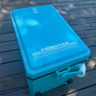 新款名徒钓鱼箱坐垫防水透气29L满盖设计PU钓鱼箱坐垫高品质大中