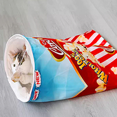 猫玩具猫钻袋子钻洞隧道逗猫棒自吵解闷耐咬响纸玩具睡袋猫咪用品