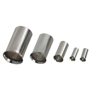 管式 铜鼻子 欧式 冷压接线端子 铜接头1000只 裸端子 EN6012插针