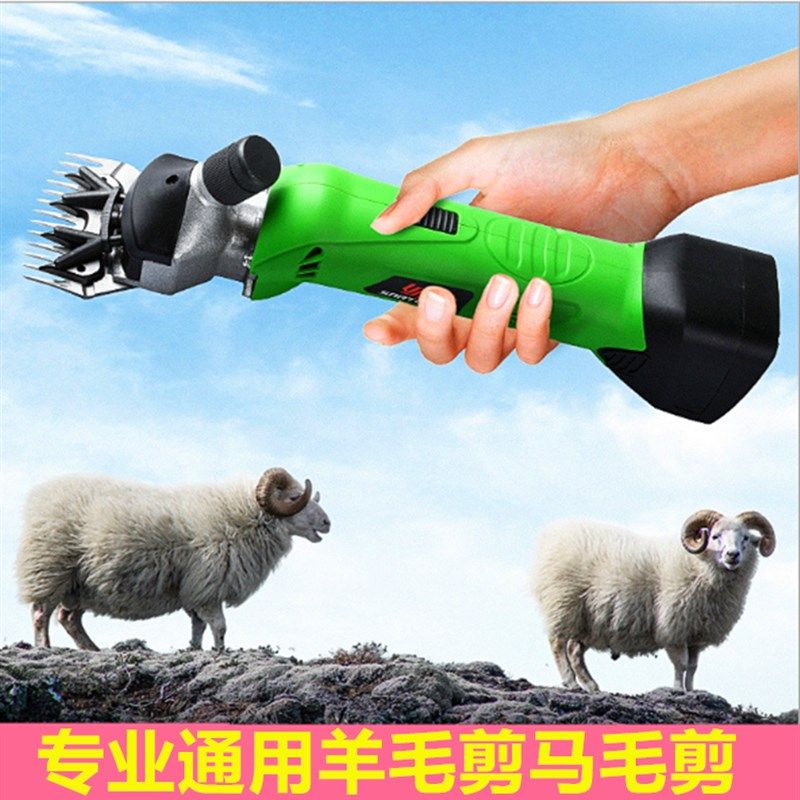 绒山羊电推剪锂电大功率电动推子带电池羊毛大型犬充电马毛牛毛剪