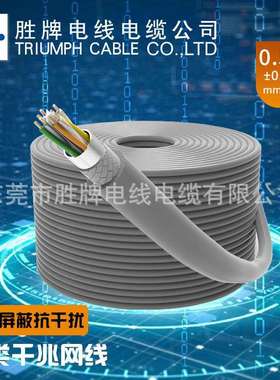 东莞胜牌网线厂家 五类UTP非屏蔽标准线CAT5e 工程布线用双绞线