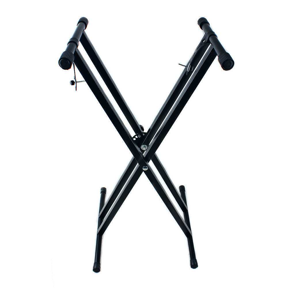 电子琴架都可用可拆卸可折叠双X形双层古筝电钢琴支架配件乐器
