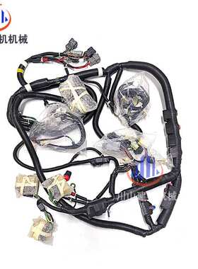 挖机配件大全PC300-8康明斯6D107发动机主线总成控制线束4939039