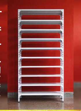 KI9S7层货架家用阳台置物架多8层落地超市仓库展示架铁架子角钢储