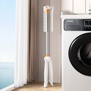 阳台晾衣神器折叠晒衣架迷你家用室内简易凉衣杆小型多功能晾晒架