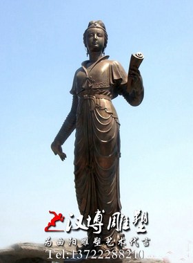 玻璃钢铸铜南宋女词人诗词创作家李清照人物雕塑博物馆雕像定制做