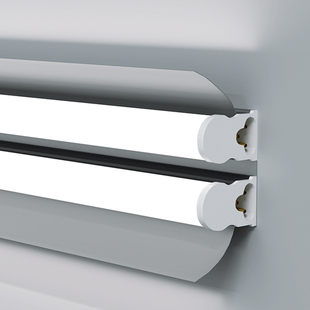 t5t8灯管一体化LED灯带开关带罩操作流水线工作台全套支架日光灯