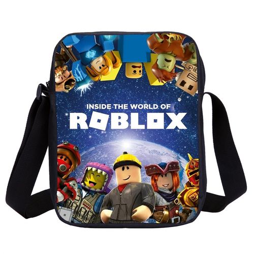 Roblox游戏主题学生书包男生女生儿童学校双肩包单肩斜挎包午餐包