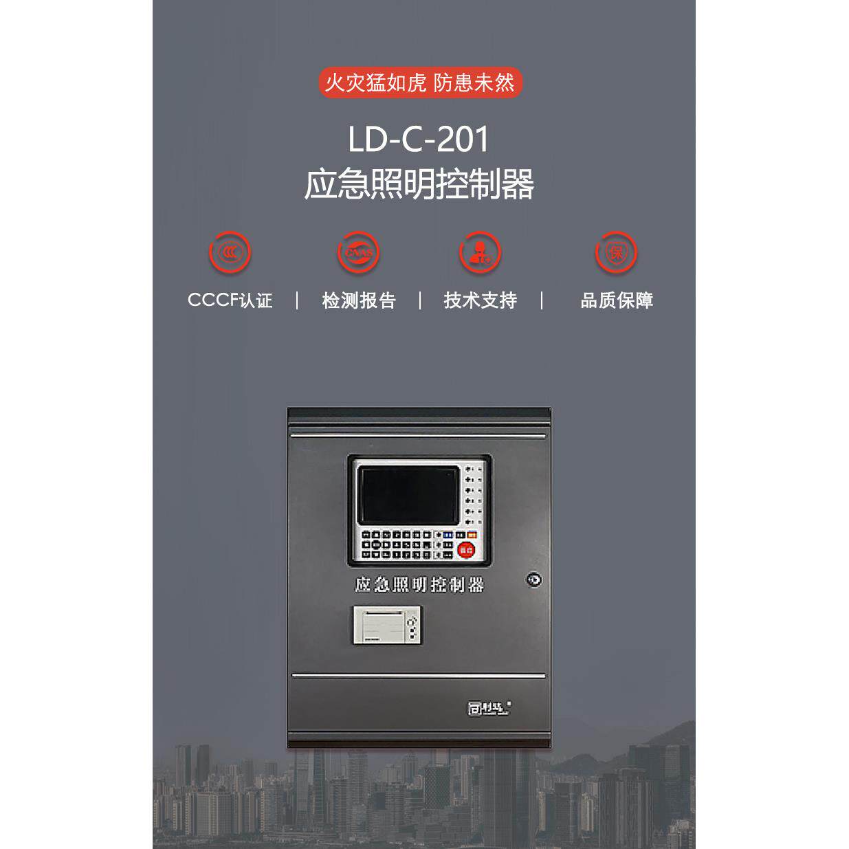 利达华信 LD-C-201壁挂立柜/琴台 应急照明控制器