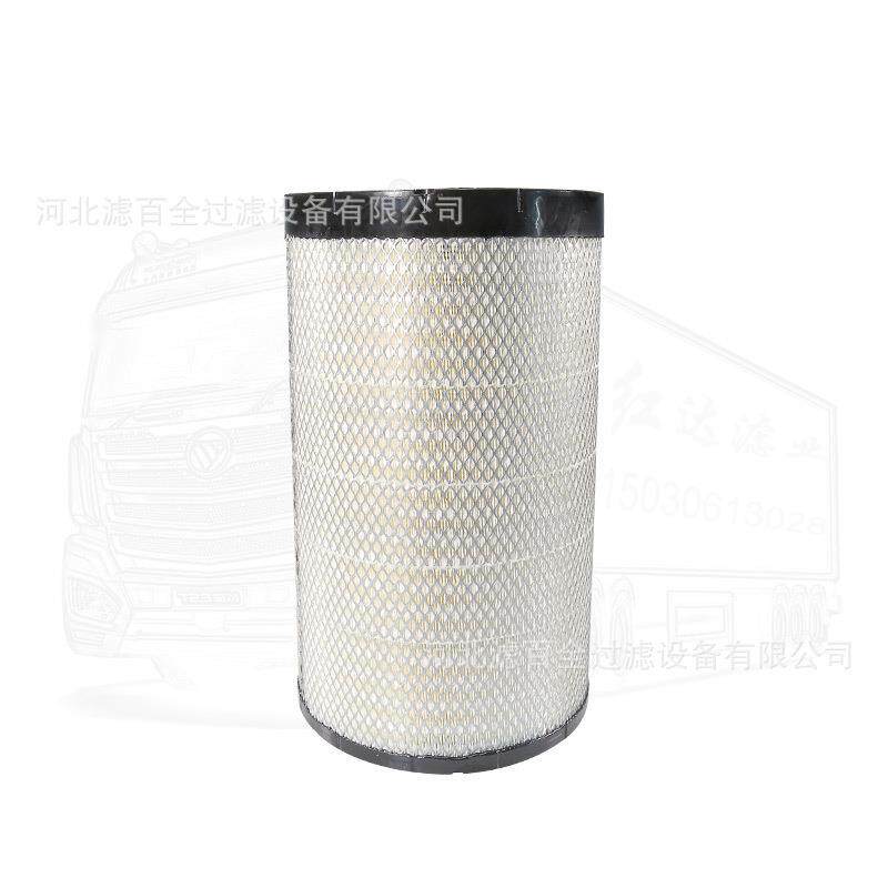 除尘器滤芯镀铝膜聚酯纤维除尘滤筒挖掘机发动机空气过滤器滤清器