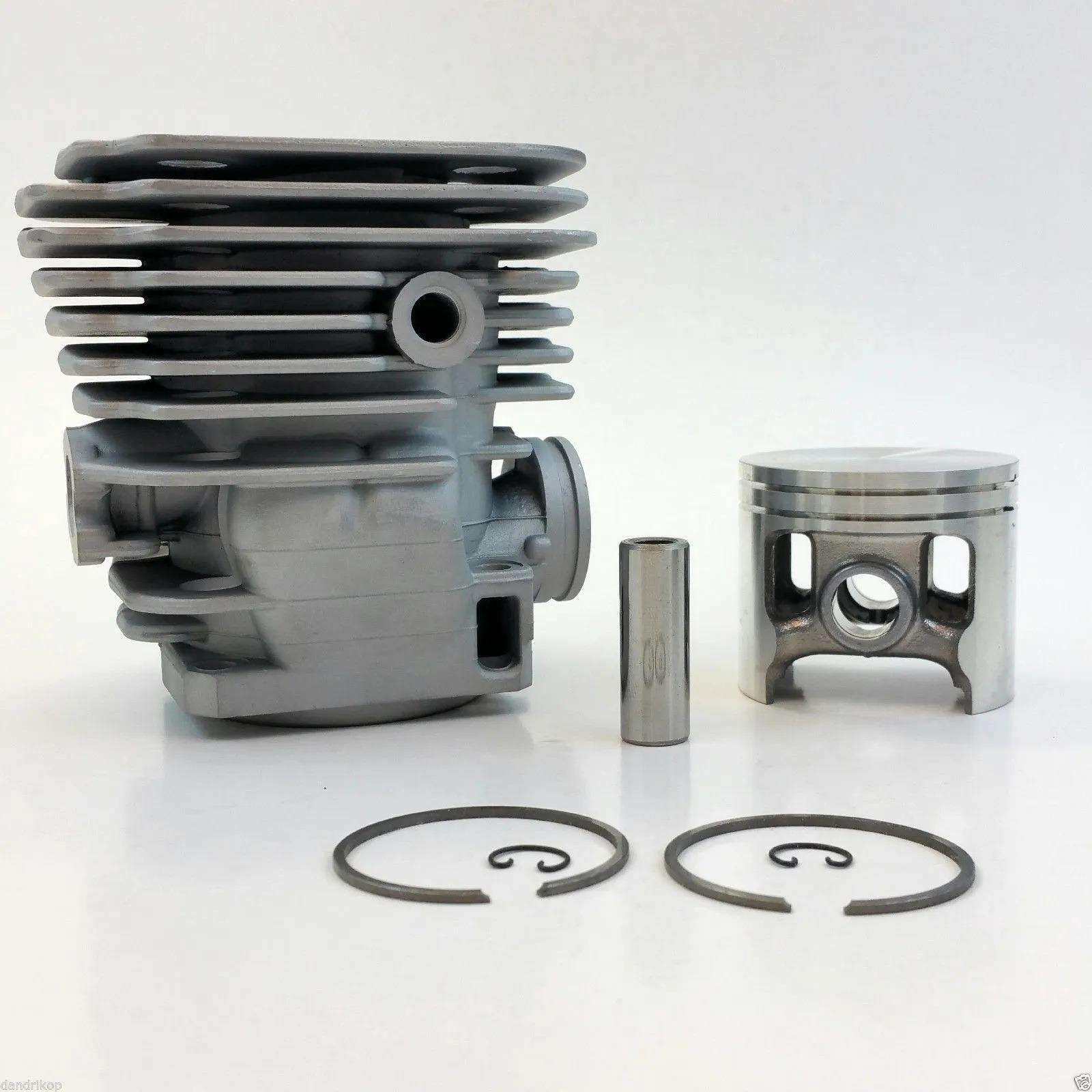 Husqvarna 395 胡斯华纳汽油锯56MM活塞气缸总成cylinder缸体套件