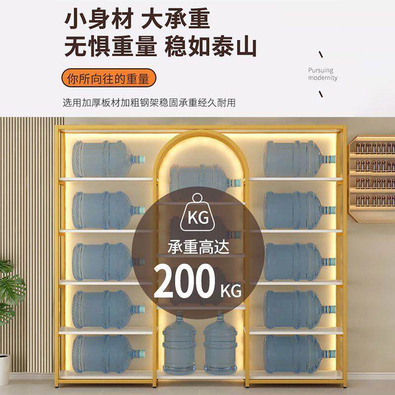 轻奢展示架美甲展示柜产品货架院置物架甲油胶柜子展柜多功能