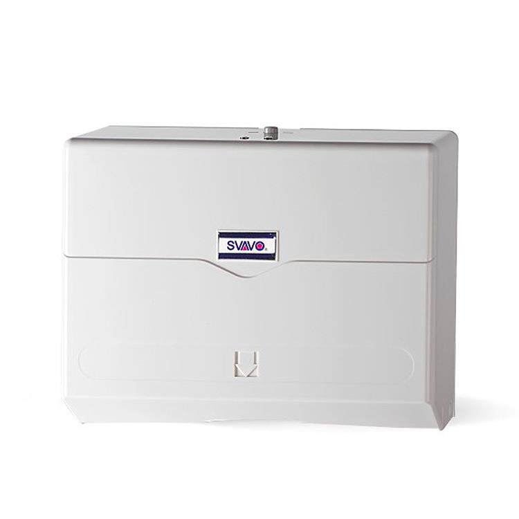 瑞沃V-600擦手纸巾盒商用卫生间免打孔纸巾盒壁挂抽式家用纸巾架