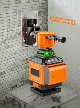 168010AH巨无霸锂电水平仪幸福如初绿光12线精度8调线红外线自高