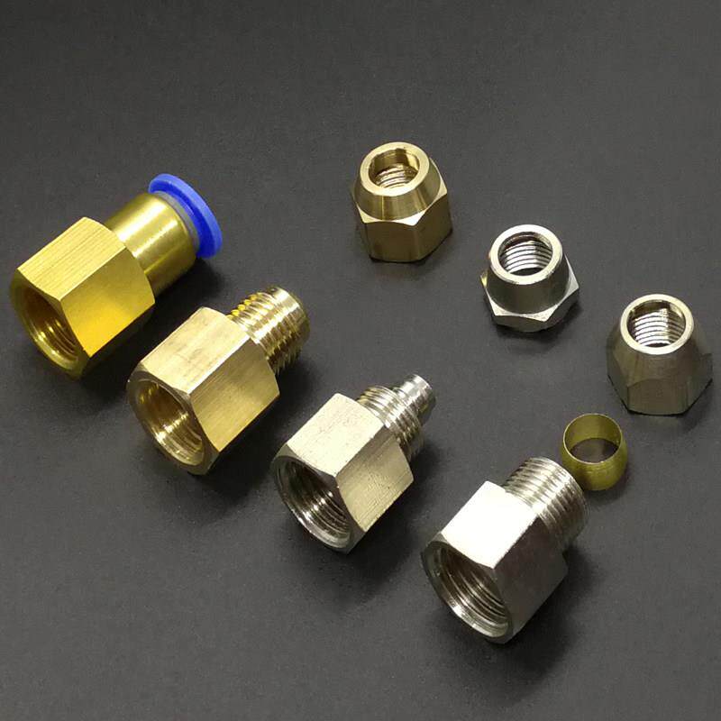 压力表转换接头快速插头Pcf快扭宝塔接头M14*1.5 M20*1.5内线