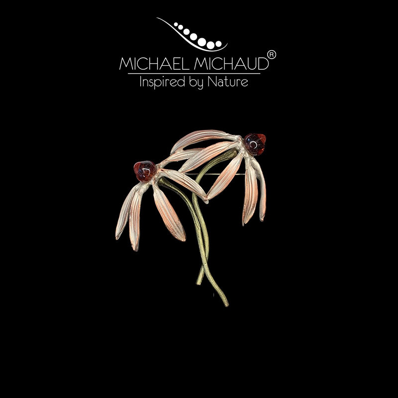 MichaelMichaud黑眼苏珊植物胸针
