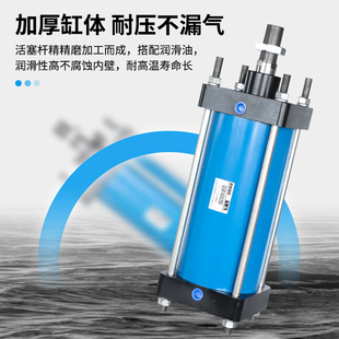 10吨大推力气高XQGBA重004型大气缸JB SC动温IQG铁缸筒QGBZ铸铁盖