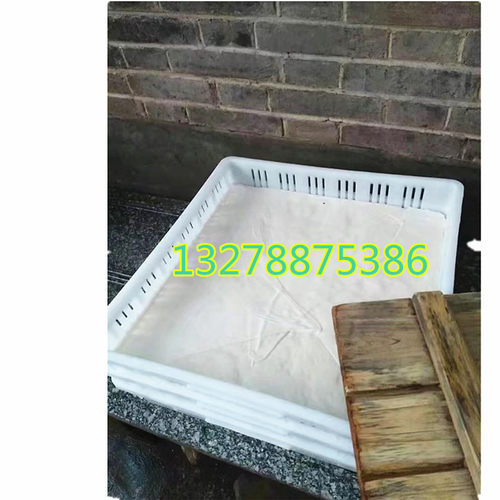 44豆腐筐 加老豆腐模具 白色pp塑料厚豆腐框商用压制品盒无需豆板