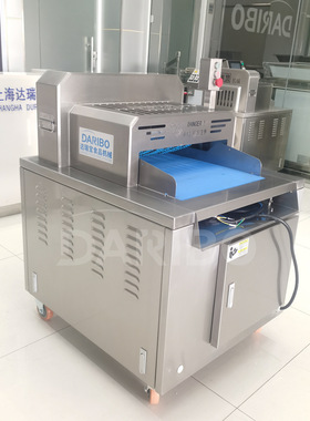 L微冻肉切条切块熟肉切丁机 达瑞宝多功能二维切丁机牛肉切块设备