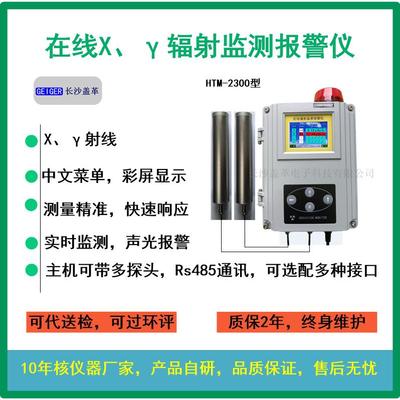 HTM2300壁挂式在线x-γ区域辐射监测报警仪