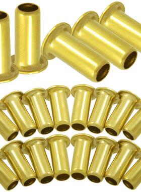 全空心铜铆钉H65黄铜brass铜eyelet鸡眼雞眼钉孔眼铜鸡眼扣RIVET