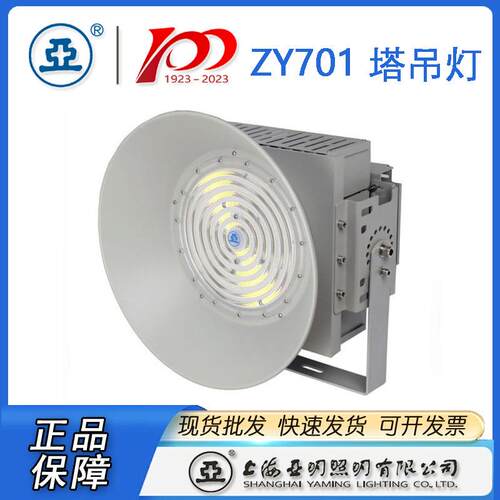 上海亚明LED塔吊灯ZY701系列 亚明1000W塔吊灯 亚明塔吊照明