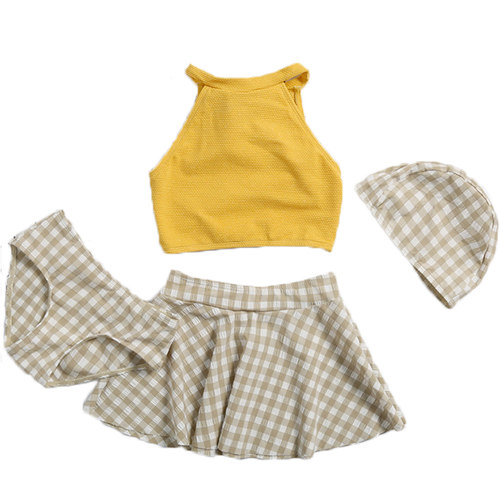 新款温泉儿童泳衣女童分体比基尼公主可爱宝宝女孩游泳衣亲子母女