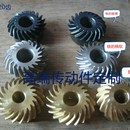 0.8模小模数螺旋伞齿轮20齿90度咬合金属锥齿轮