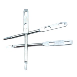 带尖镀锌托卡天然气管道固定支架U型丝托杆光杆托卡管子固定卡辊