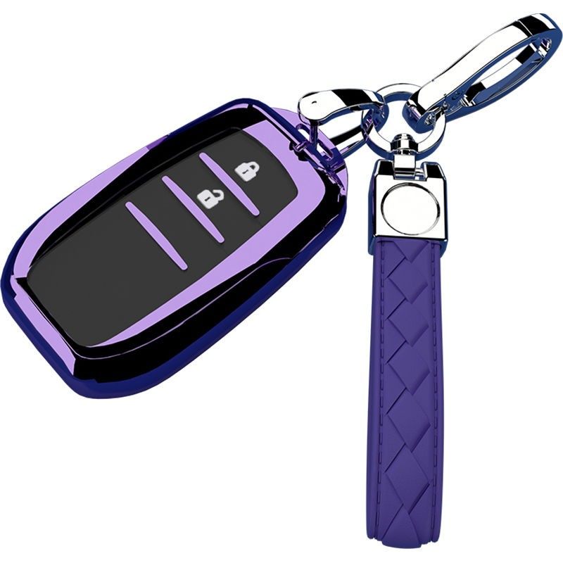 适用于13年款到19年款荣放RAV4钥匙套21款汉兰达内饰品男女用壳扣