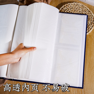 情侣记录纪念册影集 5寸6寸7七寸家庭版 复古风 相册本大容量插页式