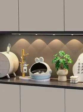 钥匙收纳盒玄关摆件入户门口客厅电视鞋柜家居装饰品乔迁新居礼物