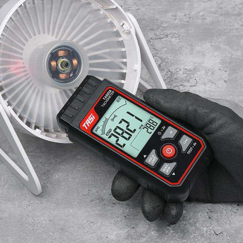 特安斯数字转速表TA501A数显光电式测速计电机仪器汽车马达转速计