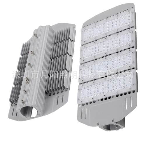 LED模组路灯外壳 200W 外壳套件3030模组灯头套件 高速路灯头