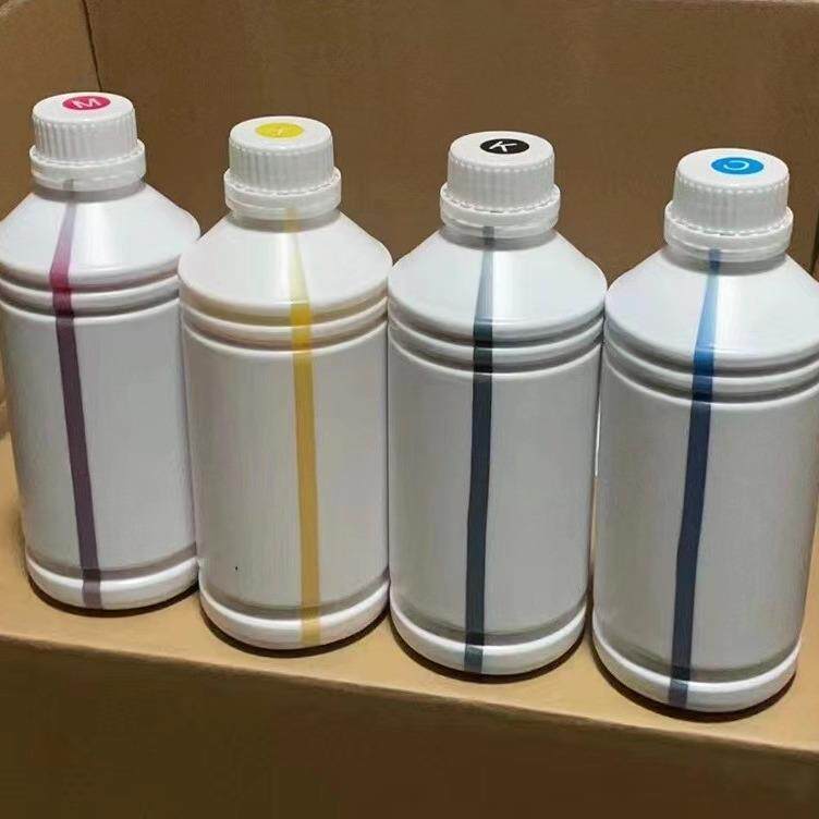 DTG白墨纺织涂料直喷墨水服装布料数码印花裁片颜料Textile可加墨