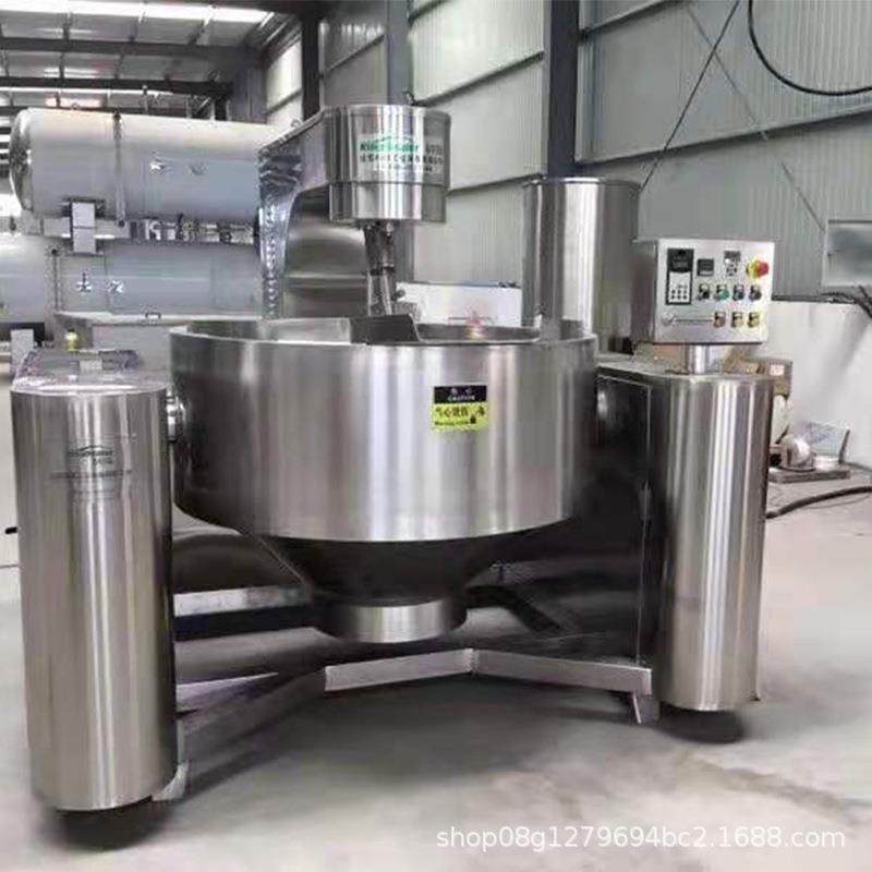 全自动牛肉辣椒酱花生酱炒制锅炒鸡酱料油泼辣子凉粉加工搅拌设备,清洗/食品/商业设备,调味品加工设备,淘宝优惠券,粉丝福利购,淘宝优惠卷