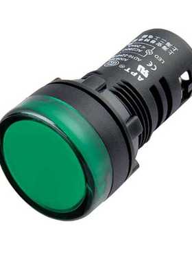 APT/上海二工指示灯信号灯 AD16-22D/g31S 绿色AC220V 15mA