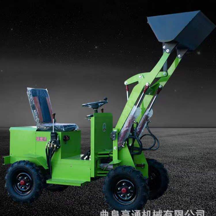 建筑工地用电动铲车 地下室小型铲沙石车 电动环保小铲车