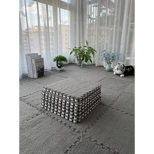 A5L韩式 宿舍地毯卧室全铺少女床边毯整铺耐脏客厅拼接垫子地垫泡