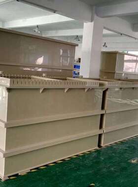 白色PP焊接水箱 米黄PP防酸水箱设备 异型焊接加工