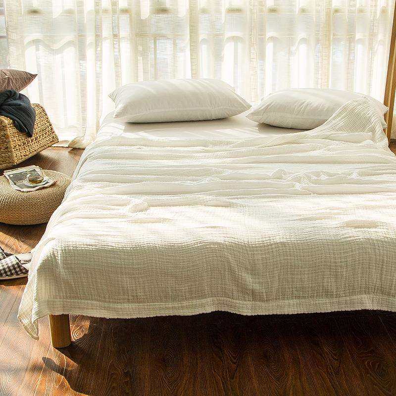 日式毯子夏季纯棉全棉夏天单人薄成人夏凉学生宿舍三层纱布毛巾被,鲜花速递/花卉仿真/绿植园艺,割草机/草坪机,淘宝优惠券,粉丝福利购,淘宝优惠卷