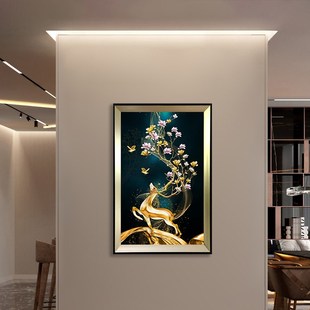 感应壁画灯玄关走廊楼梯间三色变光接线壁灯客厅卧室新款壁灯画灯