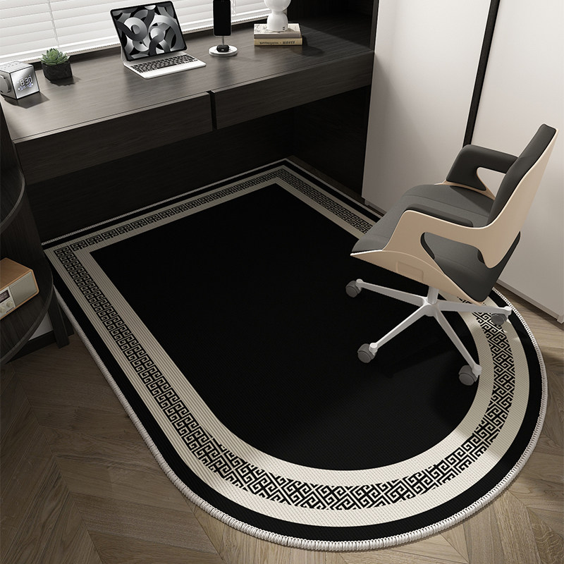 复古高级感电脑椅子地垫卧室书房地毯电竞房梳妆台转椅垫防滑防磨,居家布艺,地毯,淘宝优惠券,粉丝福利购,淘宝优惠卷