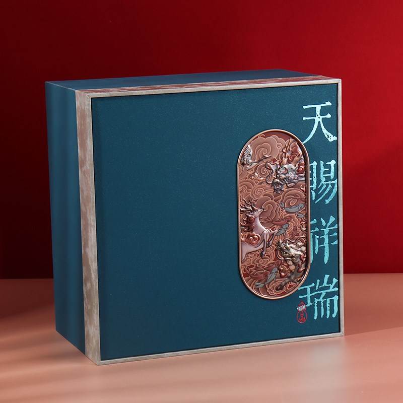 天赐祥瑞双层滋档品包装礼五盒燕窝海参石斛品宝八宝双拼高补空盒