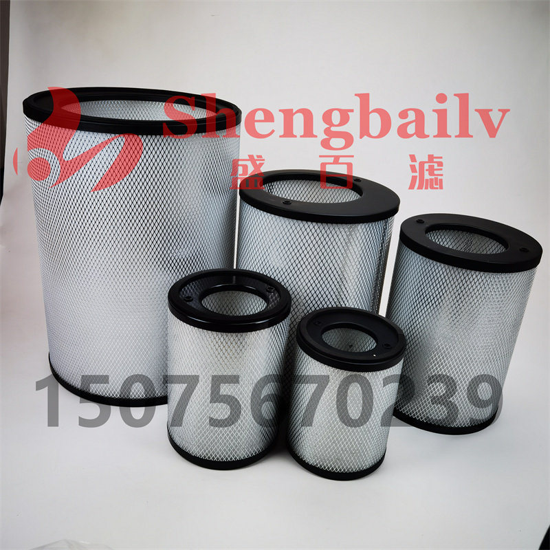 罗茨175240000空气滤清器风机DN100 DN125空气滤芯偏心滤芯