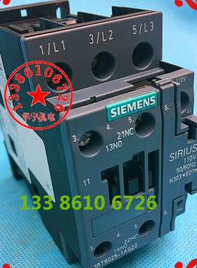 交流接触器 3RT6025-1AG20   AC110V