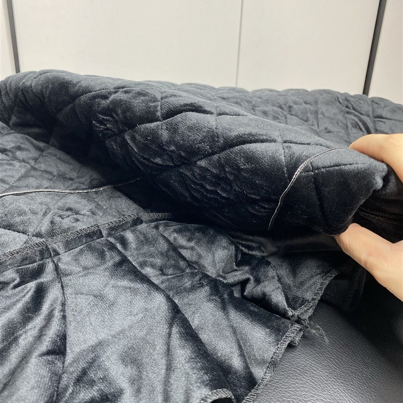 加厚夹棉钢琴凳罩升降琴凳套单人凳罩双人丝绒凳罩防尘防滑琴凳罩