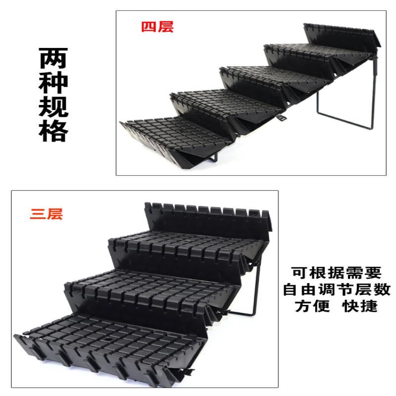 超市可变陈列台水果架子创意多层蔬菜精品展架垫板道具阶梯展示台
